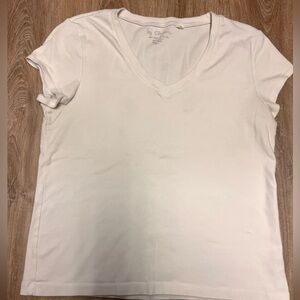 White T-shirt by Chicos